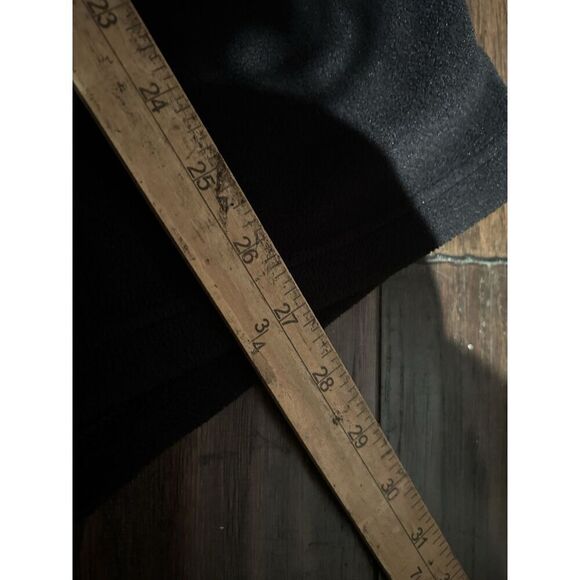 Patagonia Mens Medium Synchilla Mens Medium 1/4 Zip Pullover Black Lightweight - Picture 4 of 7